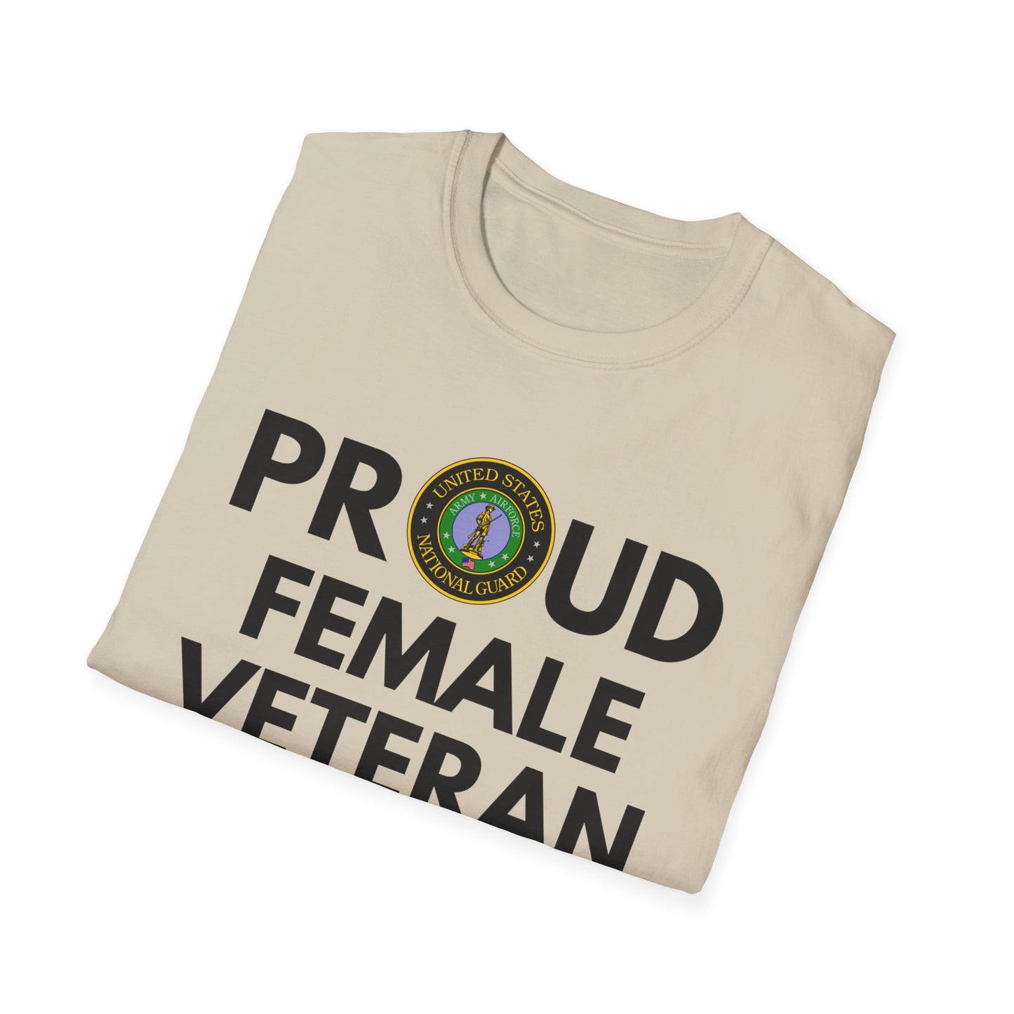 Female Nation Guard - Unisex Softstyle T-Shirt