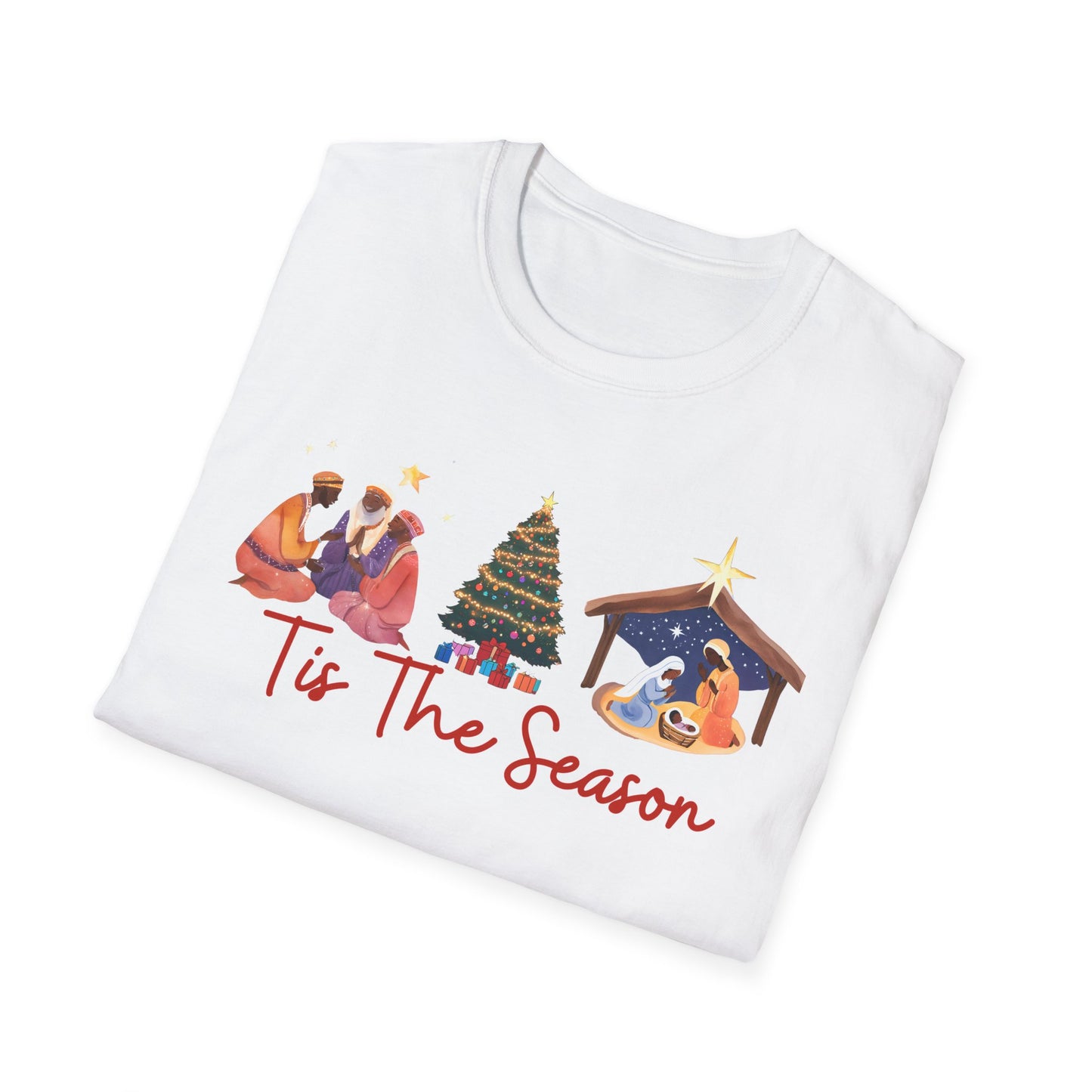 Christmas Tis the season - Unisex Softstyle T-Shirt