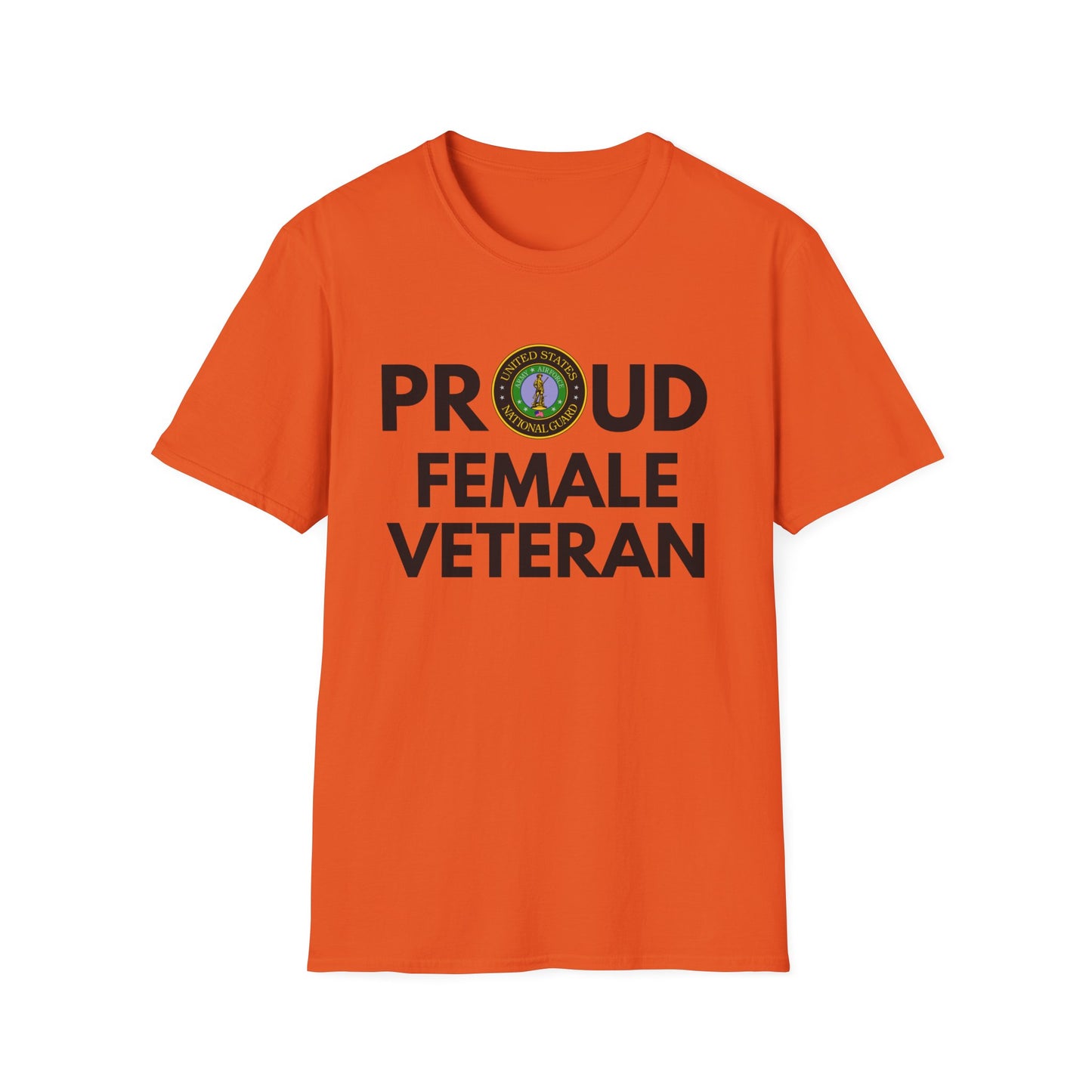 Female Nation Guard - Unisex Softstyle T-Shirt
