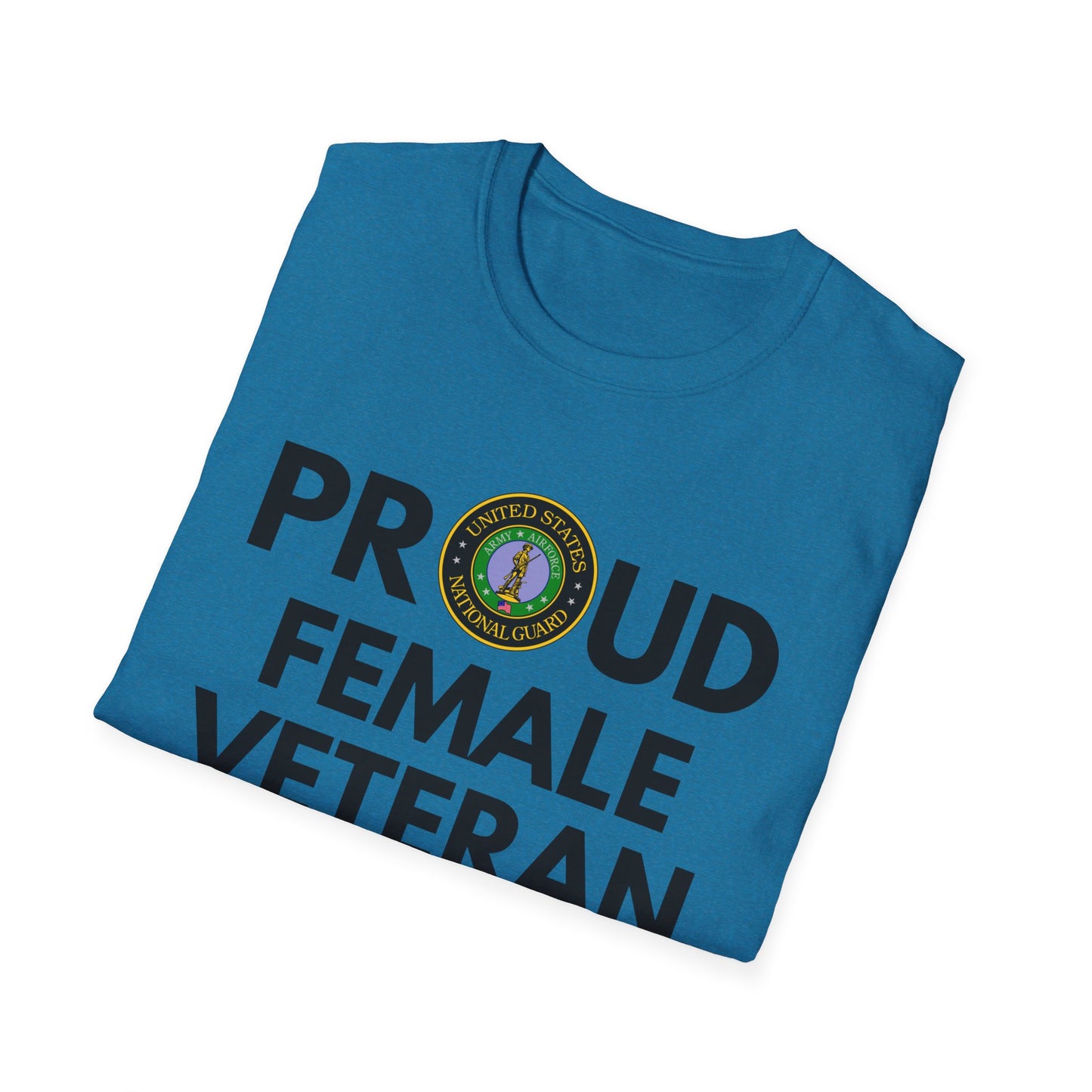 Female Nation Guard - Unisex Softstyle T-Shirt