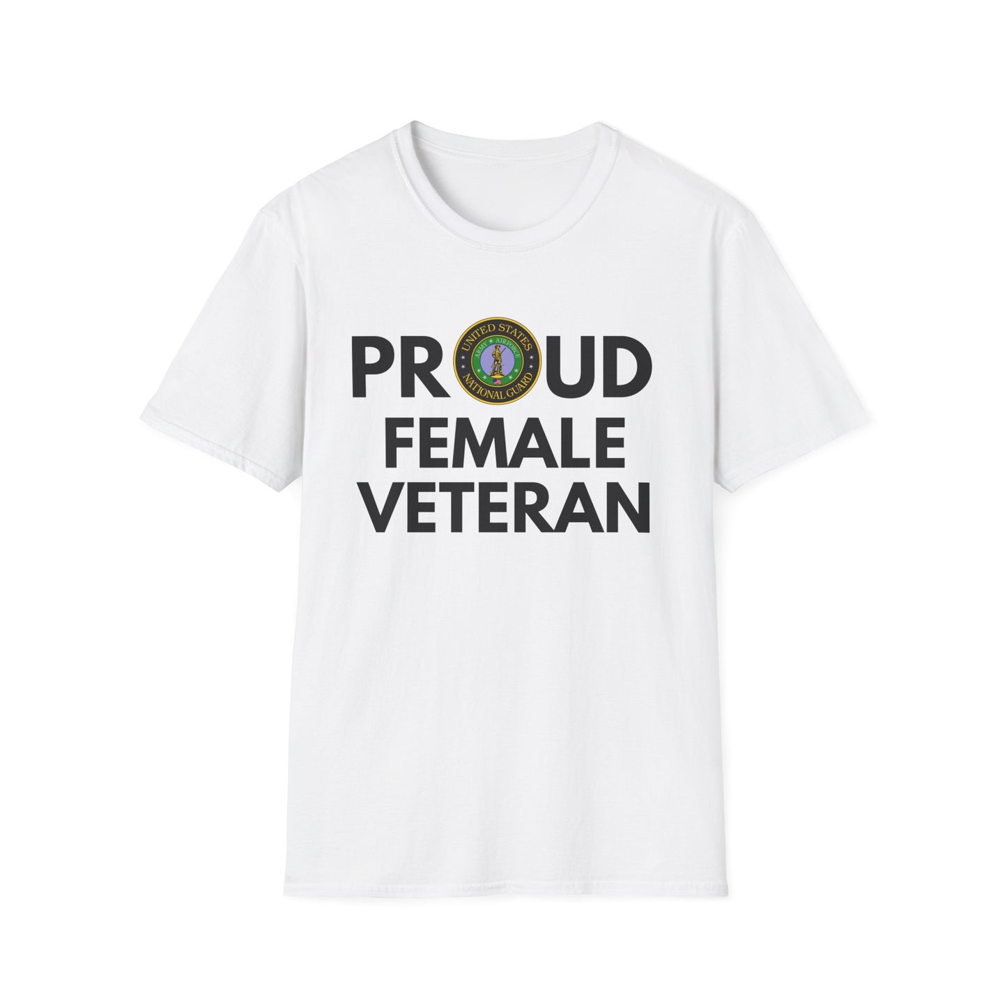Female Nation Guard - Unisex Softstyle T-Shirt