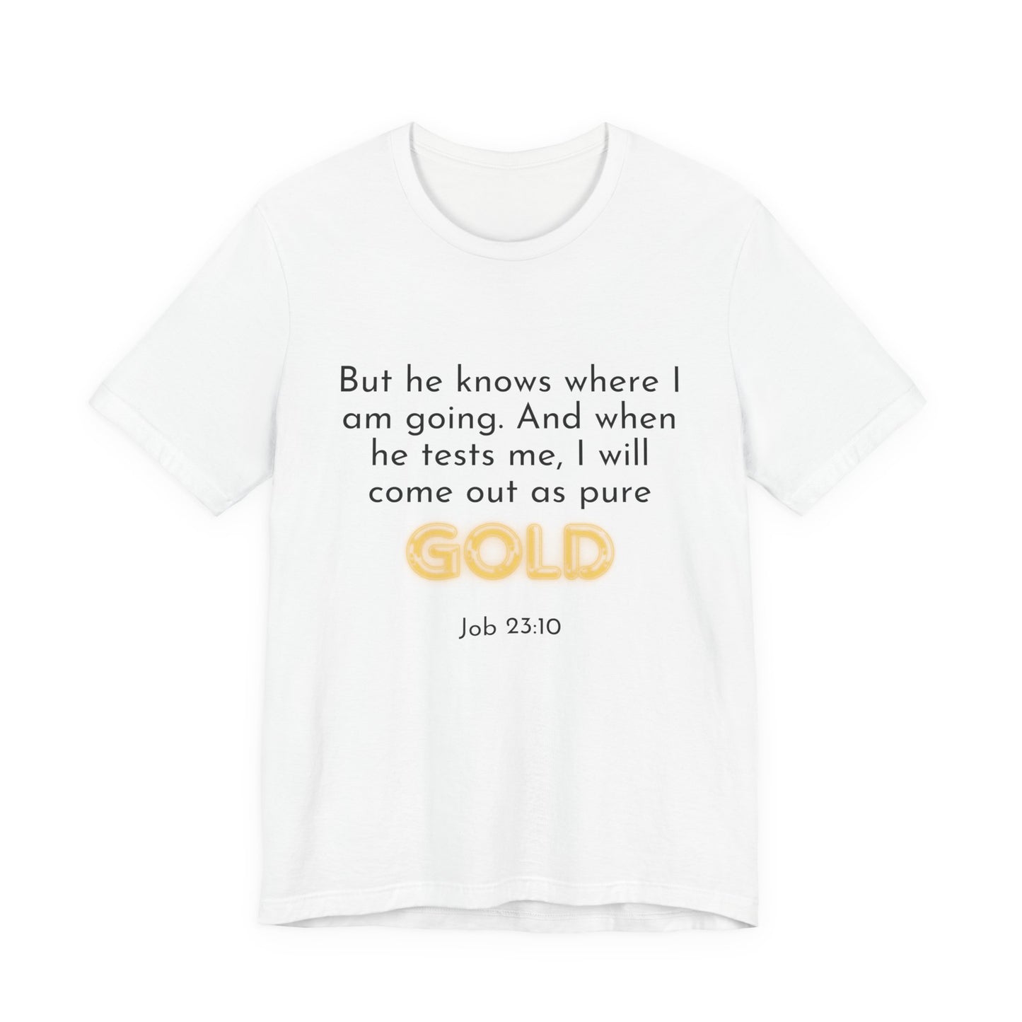 Job 23-10-Unisex Jersey Short Sleeve Tee