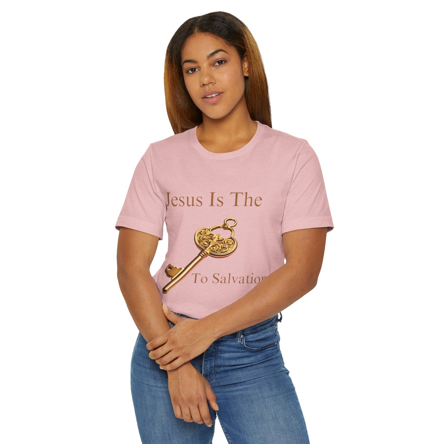 Jesus is The Key-Unisex Jersey T-Shirt