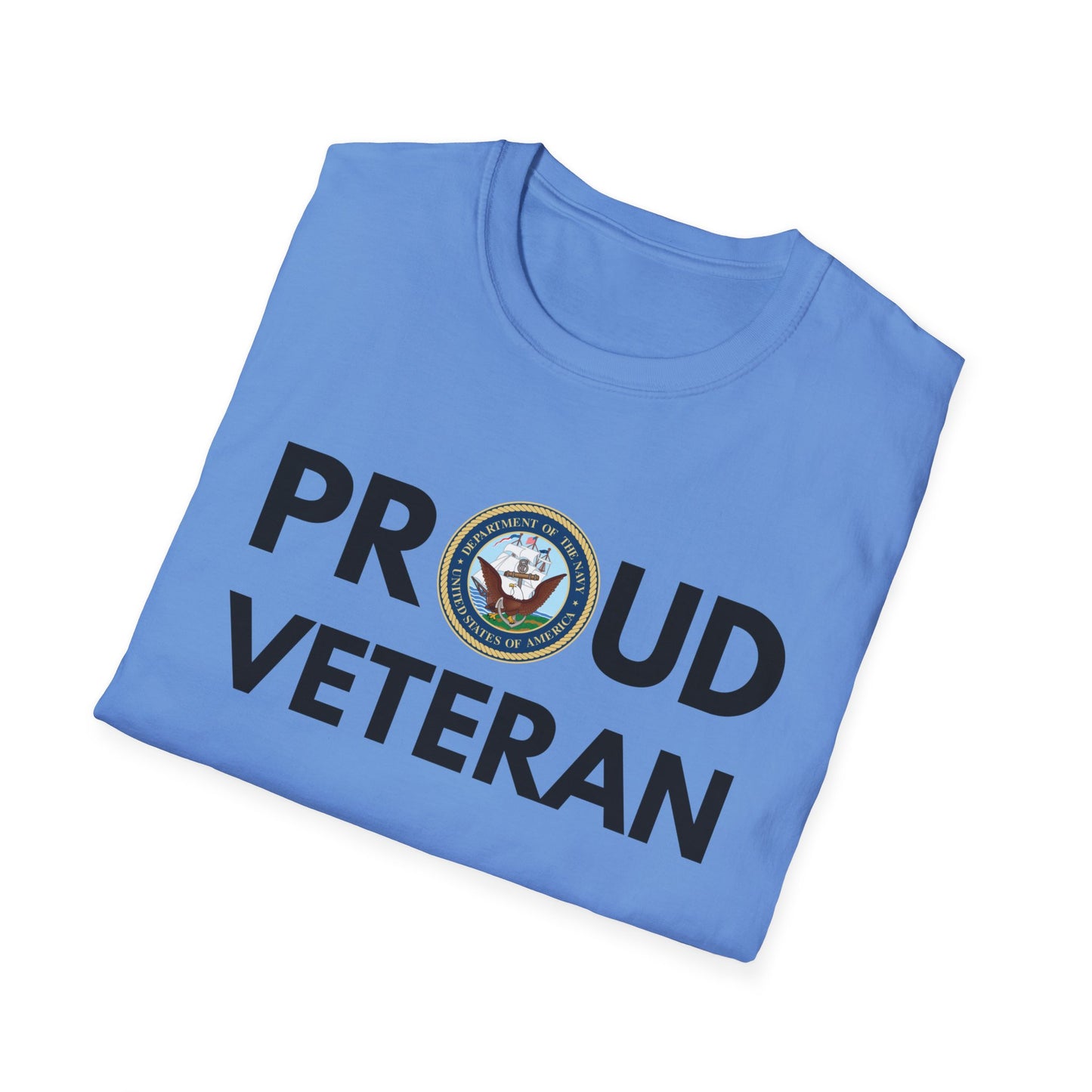 Navy Veteran - Unisex Softstyle T-Shirt