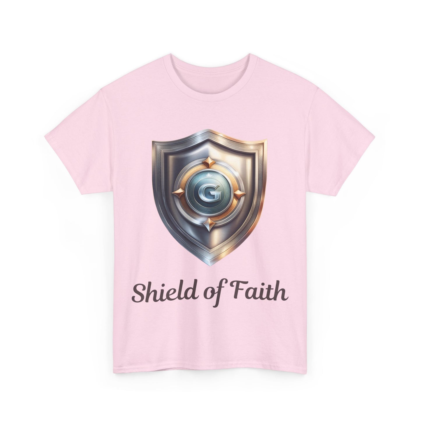 Shield of Faith - Unisex Heavy Cotton Tee