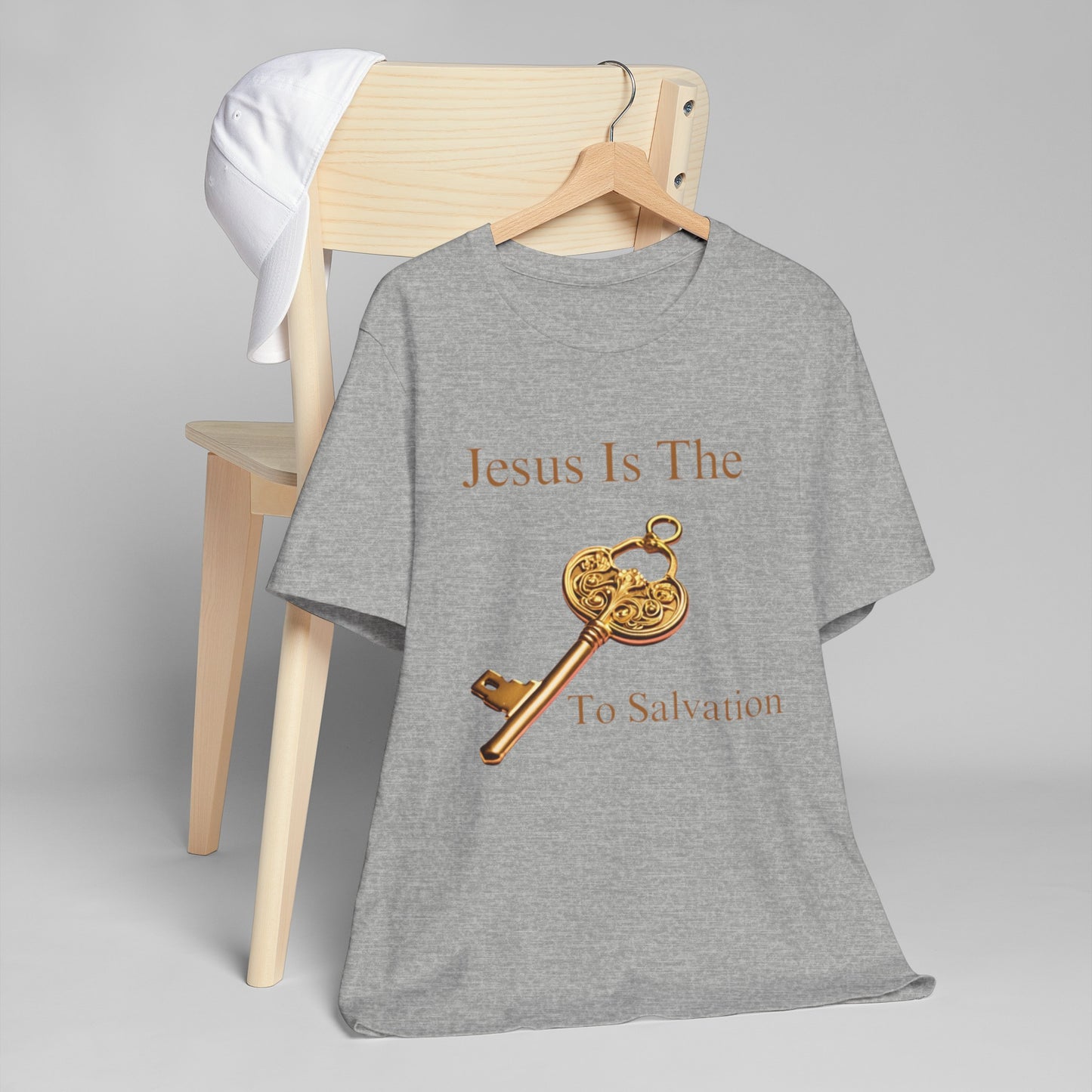 Jesus is The Key-Unisex Jersey T-Shirt