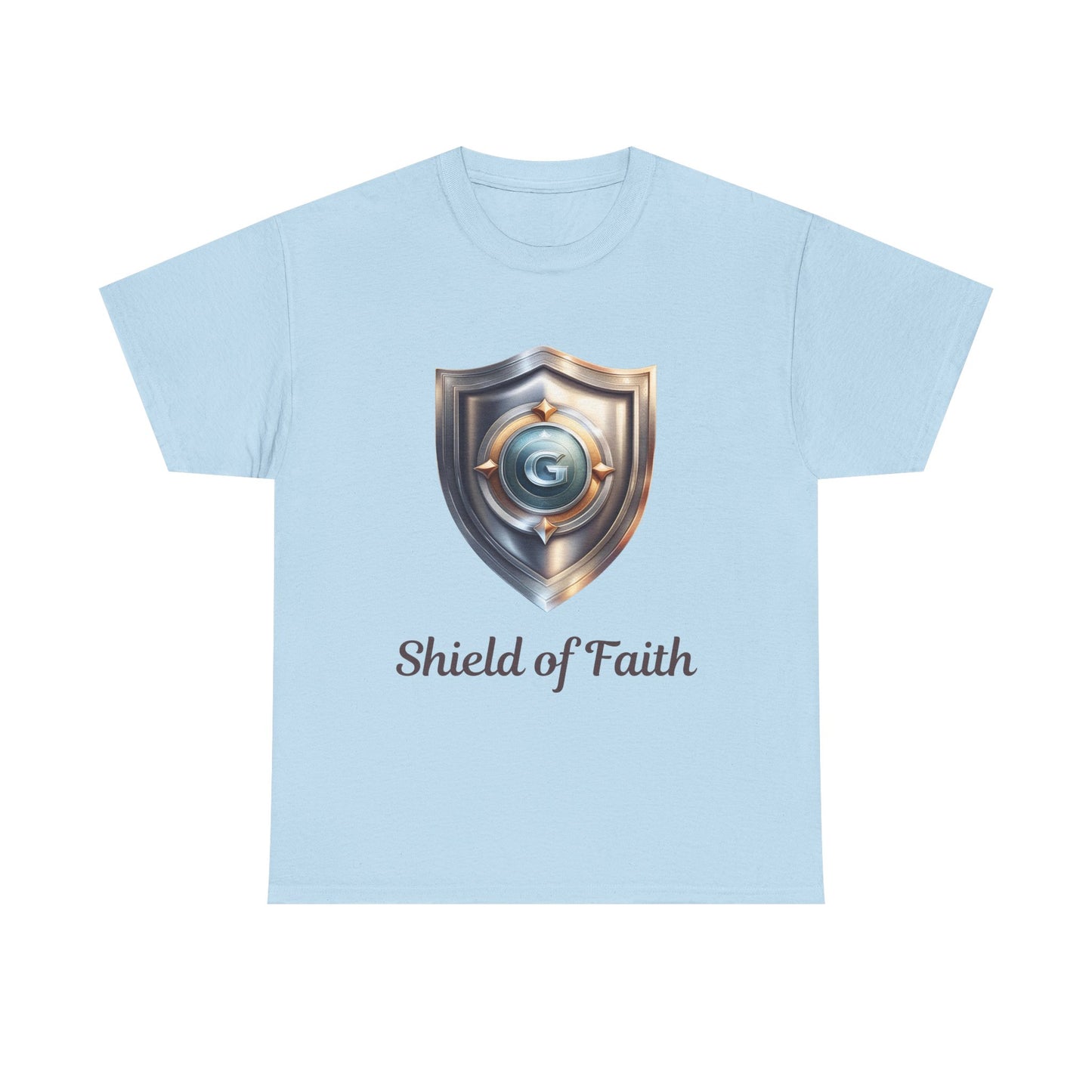 Shield of Faith - Unisex Heavy Cotton Tee