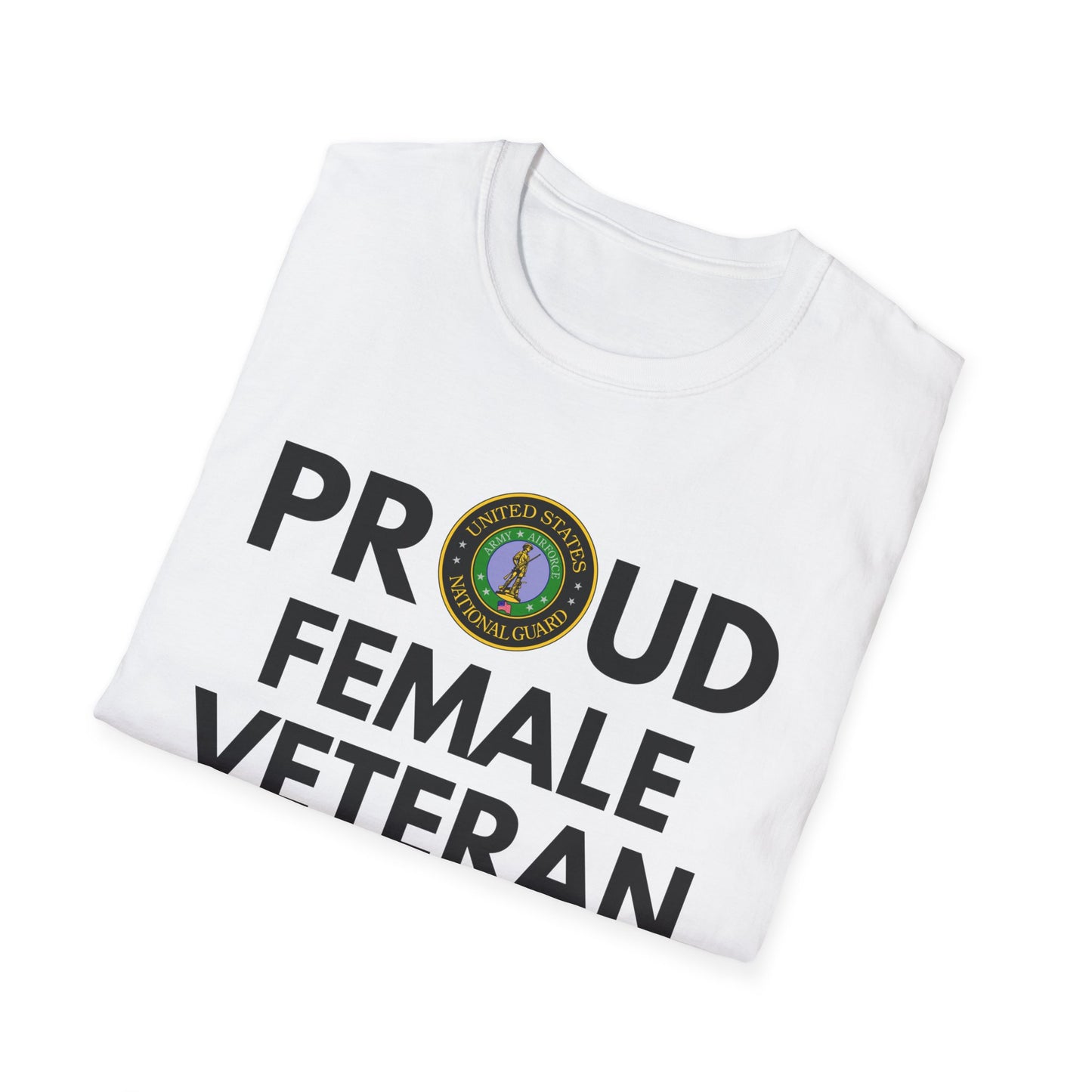 Female Nation Guard - Unisex Softstyle T-Shirt