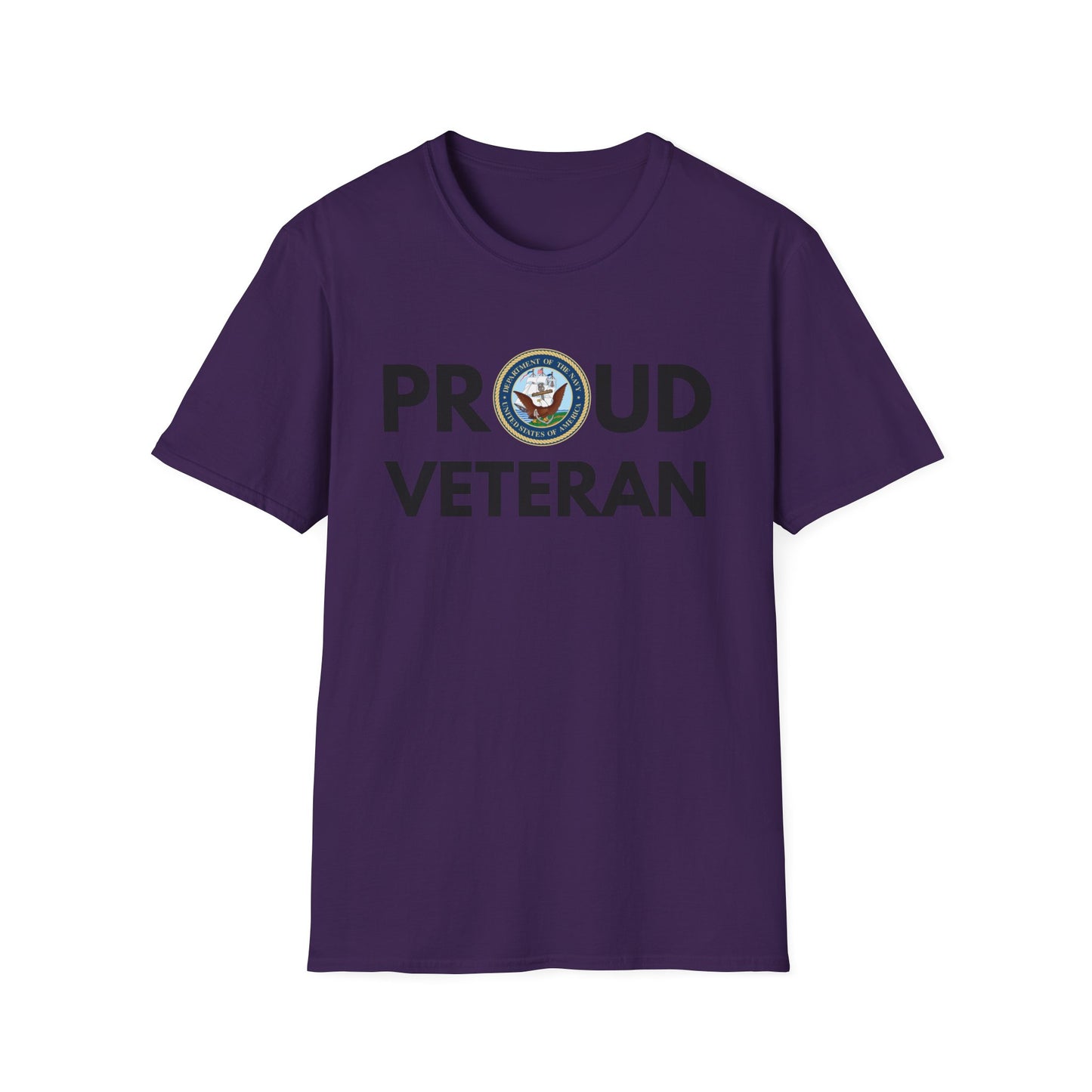 Navy Veteran - Unisex Softstyle T-Shirt