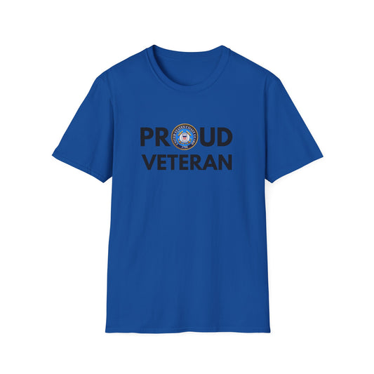 Coast Guard Veteran - Unisex Softstyle T-Shirt
