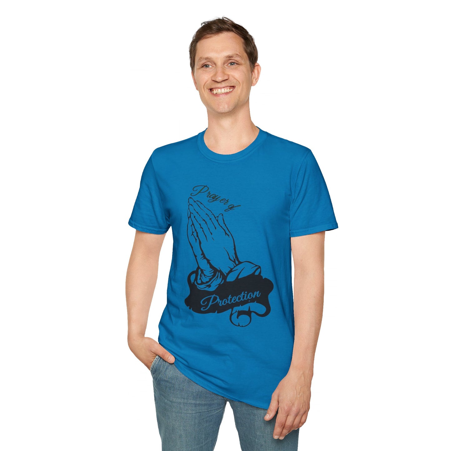 Prayer of Protection-Unisex Softstyle T-Shirt